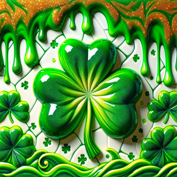 New St Patrick's Day 20 oz Insulated Tumbler - Picture 3 of 6